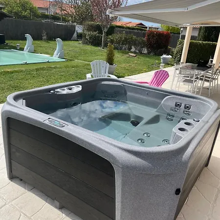 Vakantiehuis L'ecrin D'aubiat Proche Vichy Piscine Et Jacuzzi *